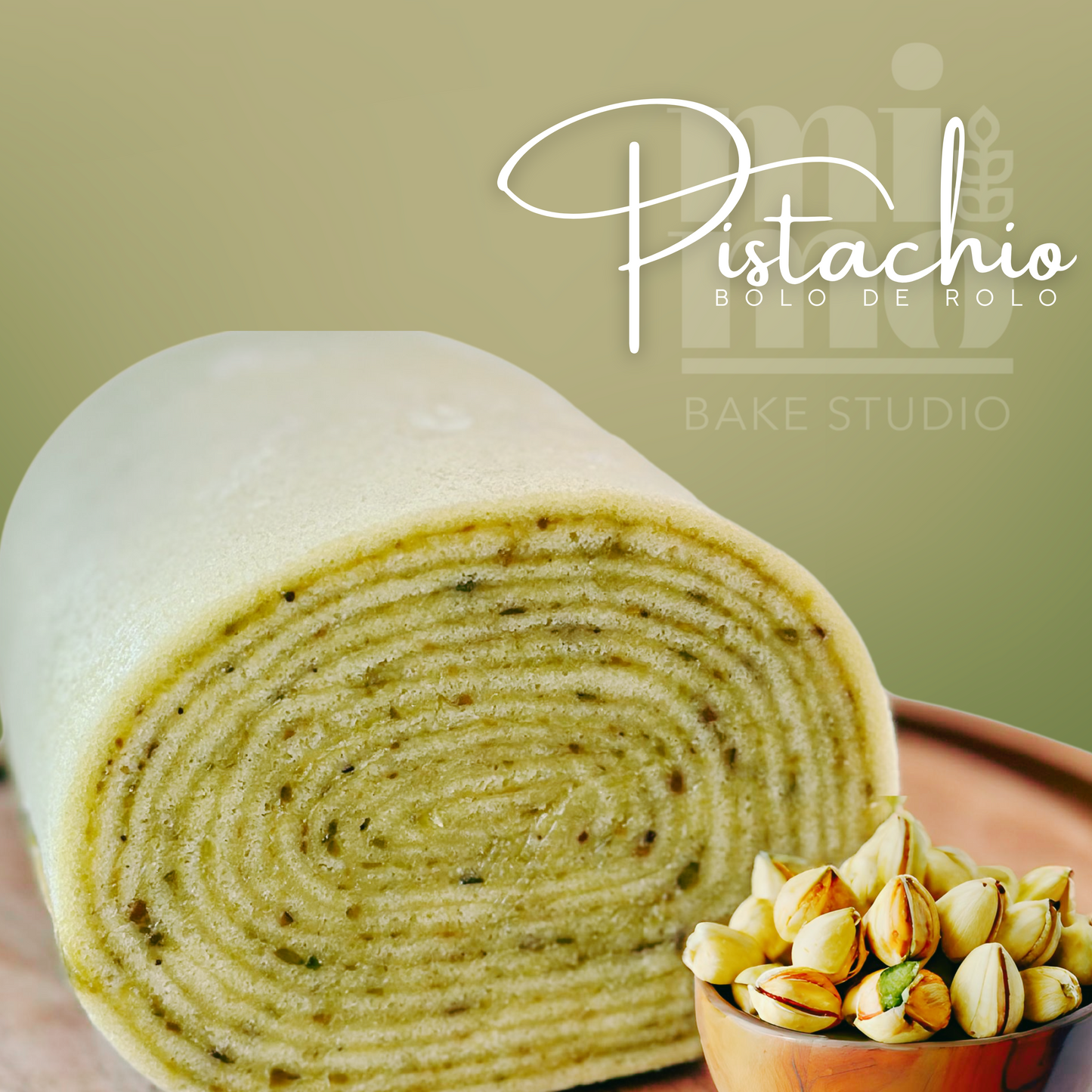 Bolo de Rolo - Roasted Pistachio