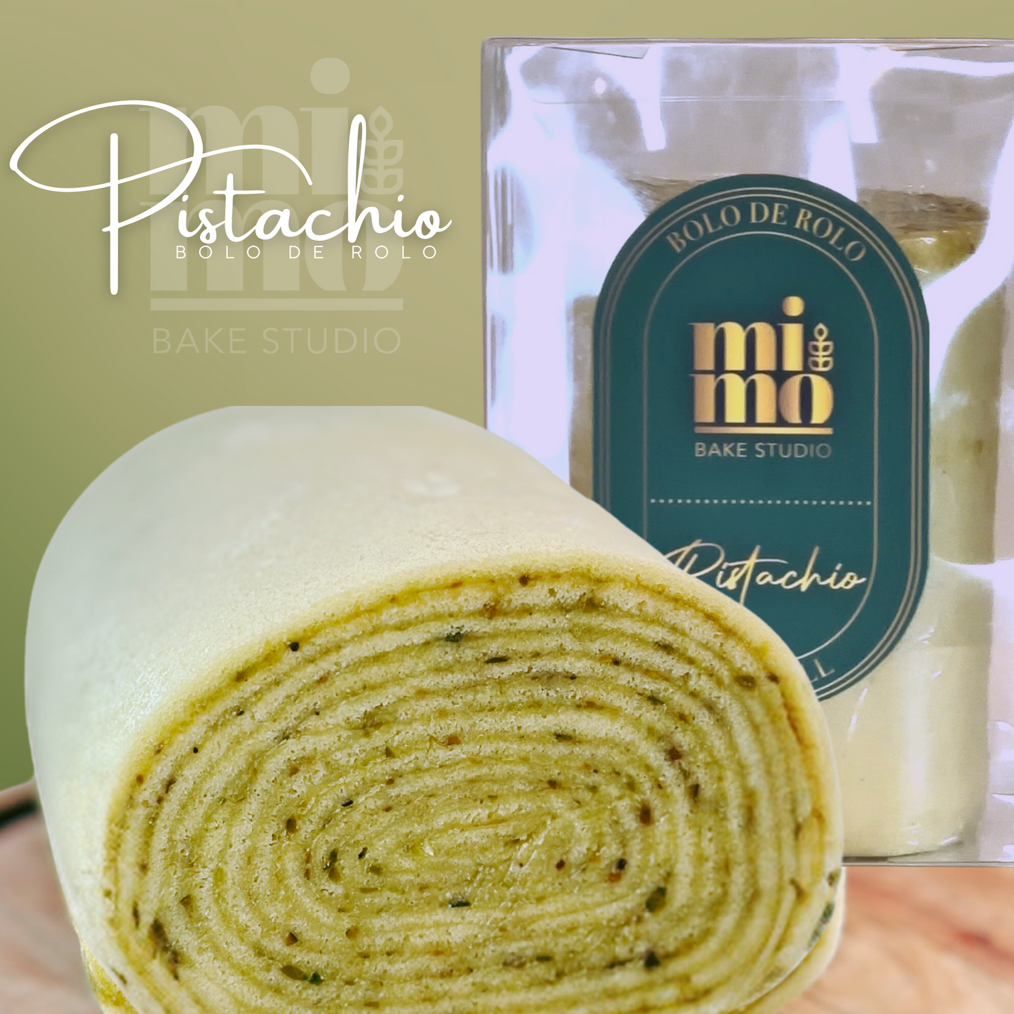 Bolo de Rolo - Roasted Pistachio